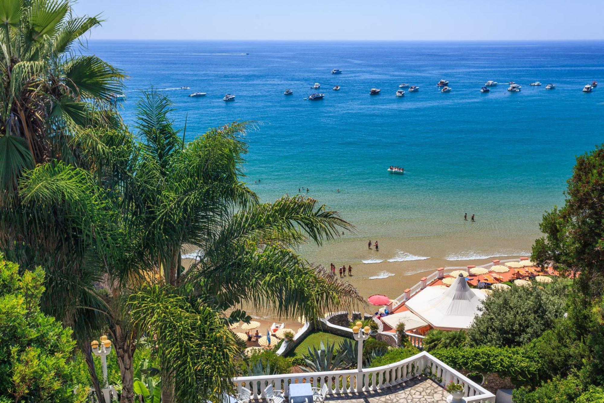 Grand Hotel Le Rocce Gaeta Bagian luar foto