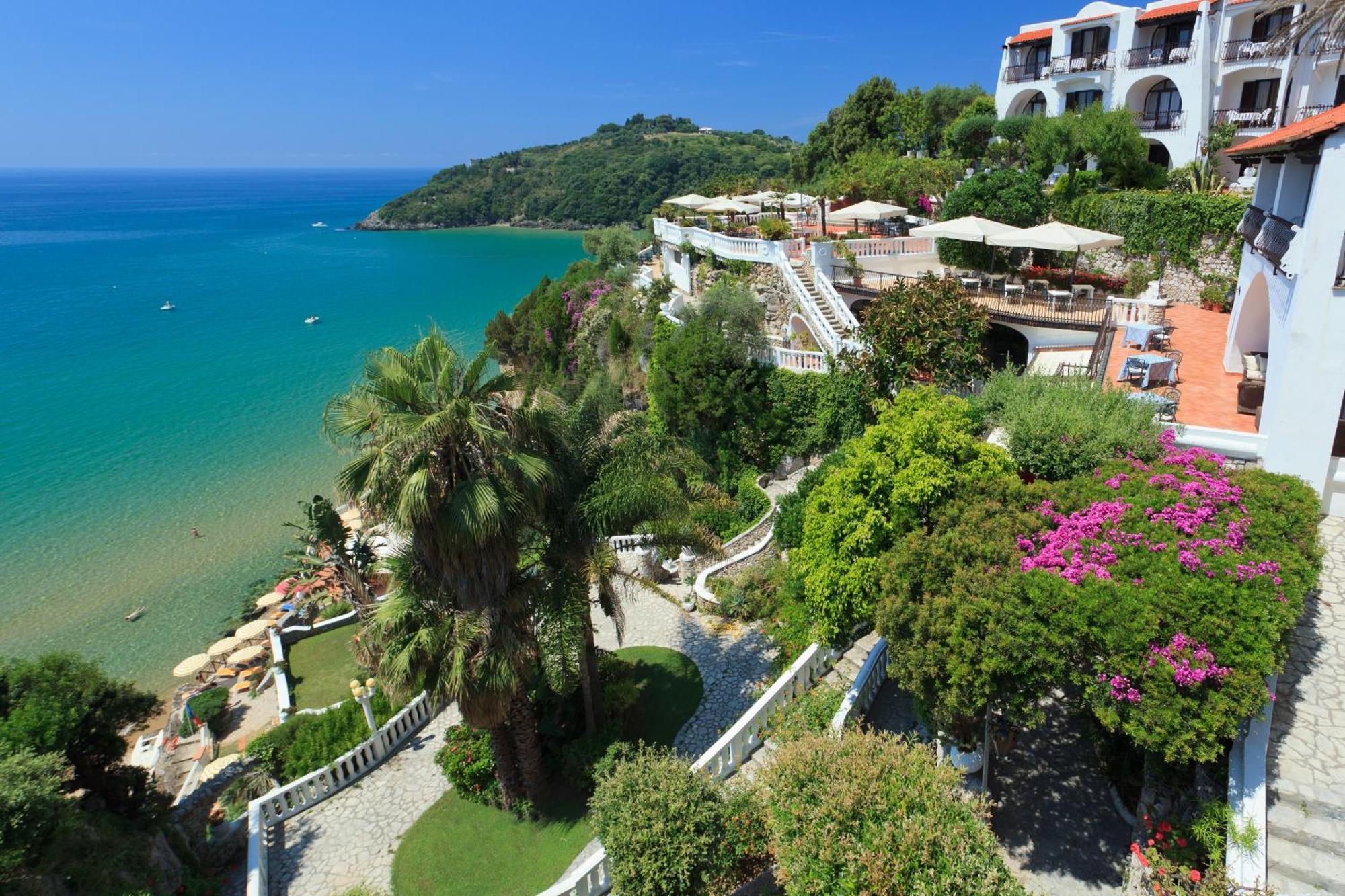 Grand Hotel Le Rocce Gaeta Bagian luar foto