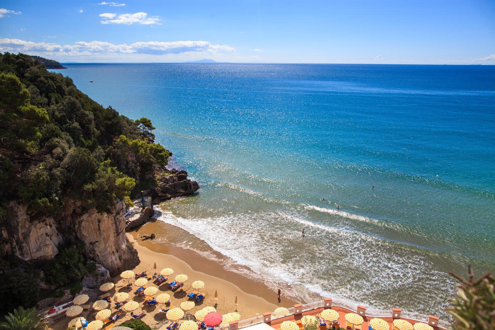 Grand Hotel Le Rocce Gaeta Bagian luar foto