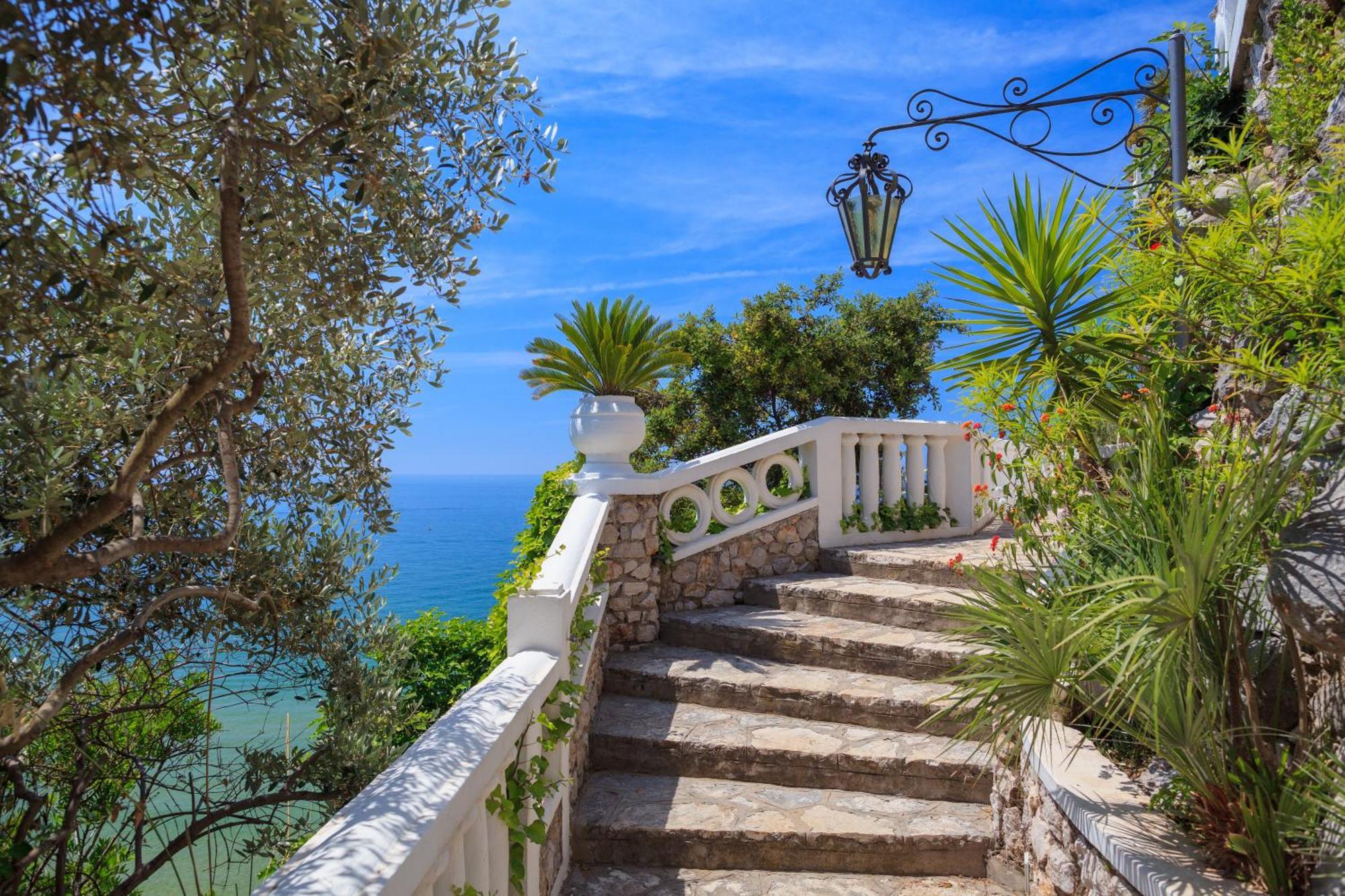 Grand Hotel Le Rocce Gaeta Bagian luar foto